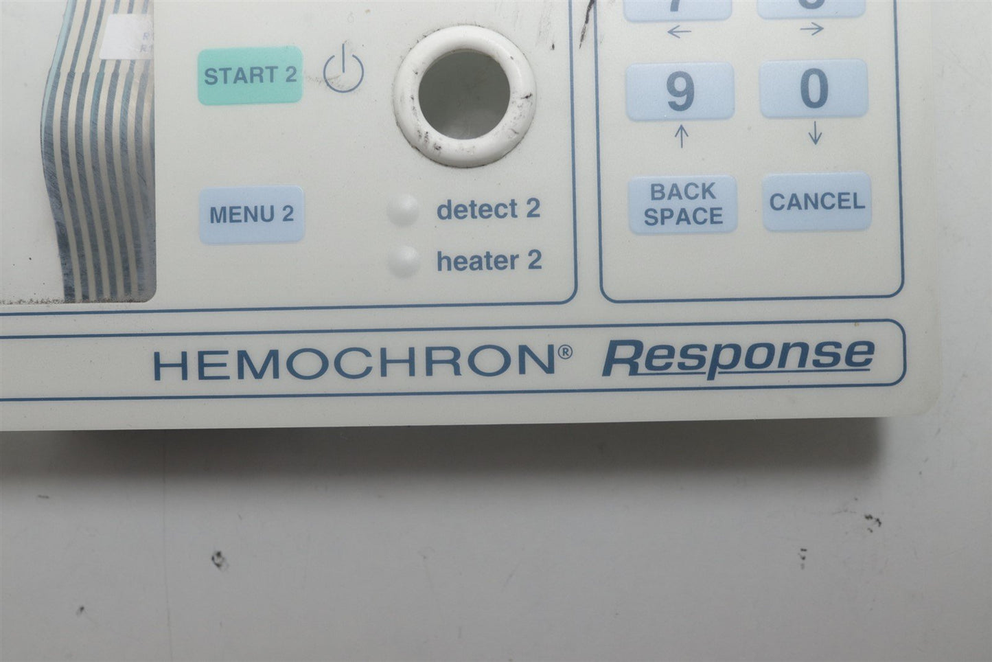 Hemochron Response Blood Diagnostic System Front Panel Assy