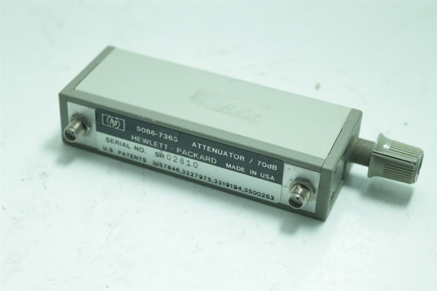 HP Agilent 5086-7363 70dB Programmable Step Attenuator TESTED