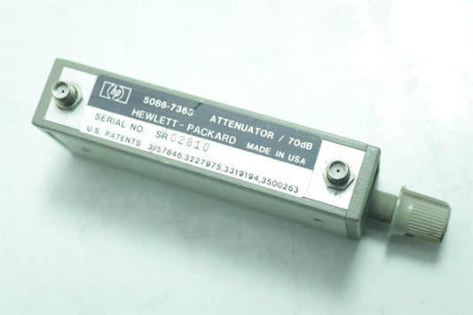 HP Agilent 5086-7363 70dB Programmable Step Attenuator TESTED