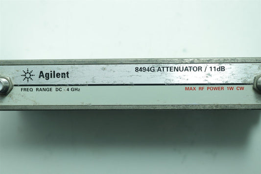 HP Agilent 8494G 11dB DC-4GHz Programmable Step Attenuator TESTED