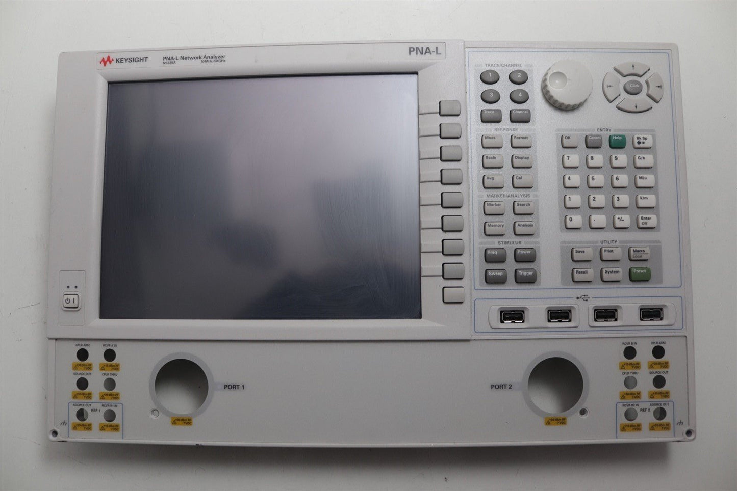 Agilent N5235A 10MHz - 50GHz PNA-L Network Analyzer Front Panel Assy