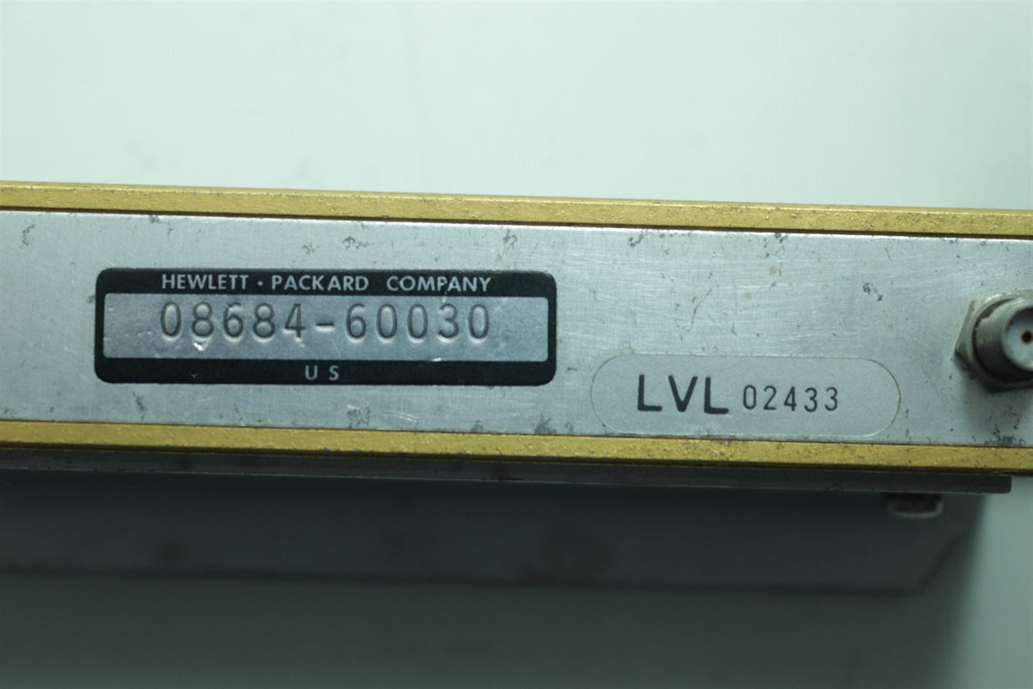 HP Agilent Variable Step Attenuator DC-18 GHz 0-110 dB 08684-60030