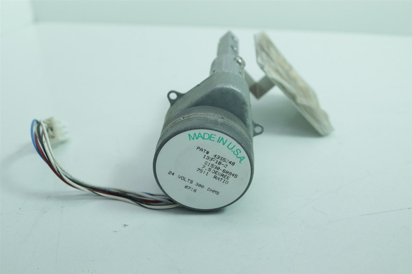 HP Agilent 6850 GC Flapper Motor Assembly Heat Exhaust Duct Flapper G1530-60945