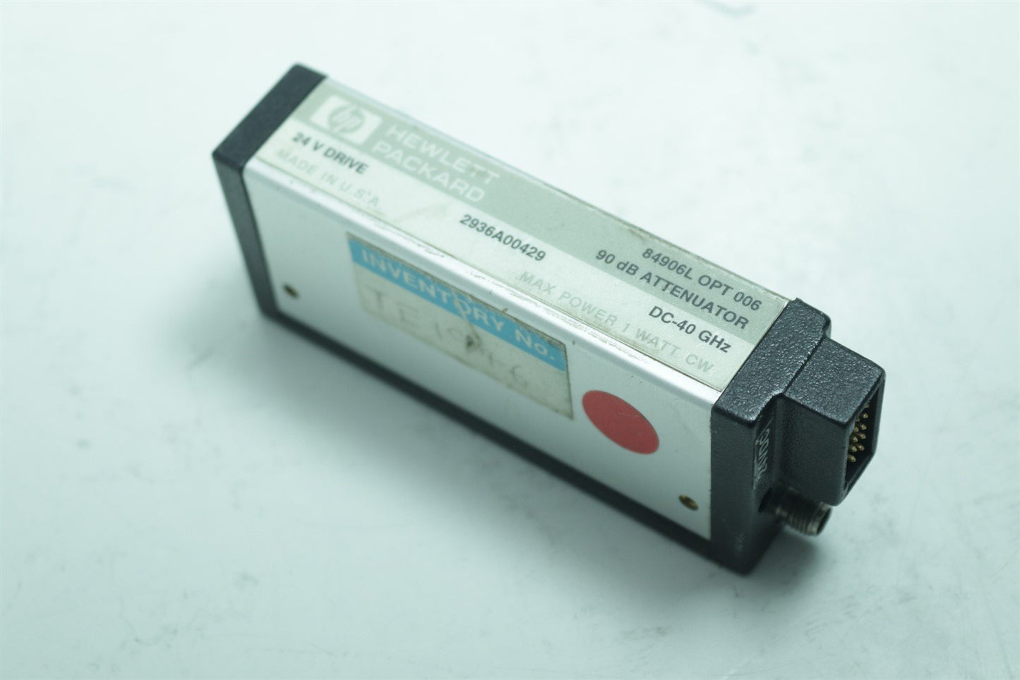 HP Agilent 84906L OPT 006 Step Attenuator 90dB DC-40GHz TESTED