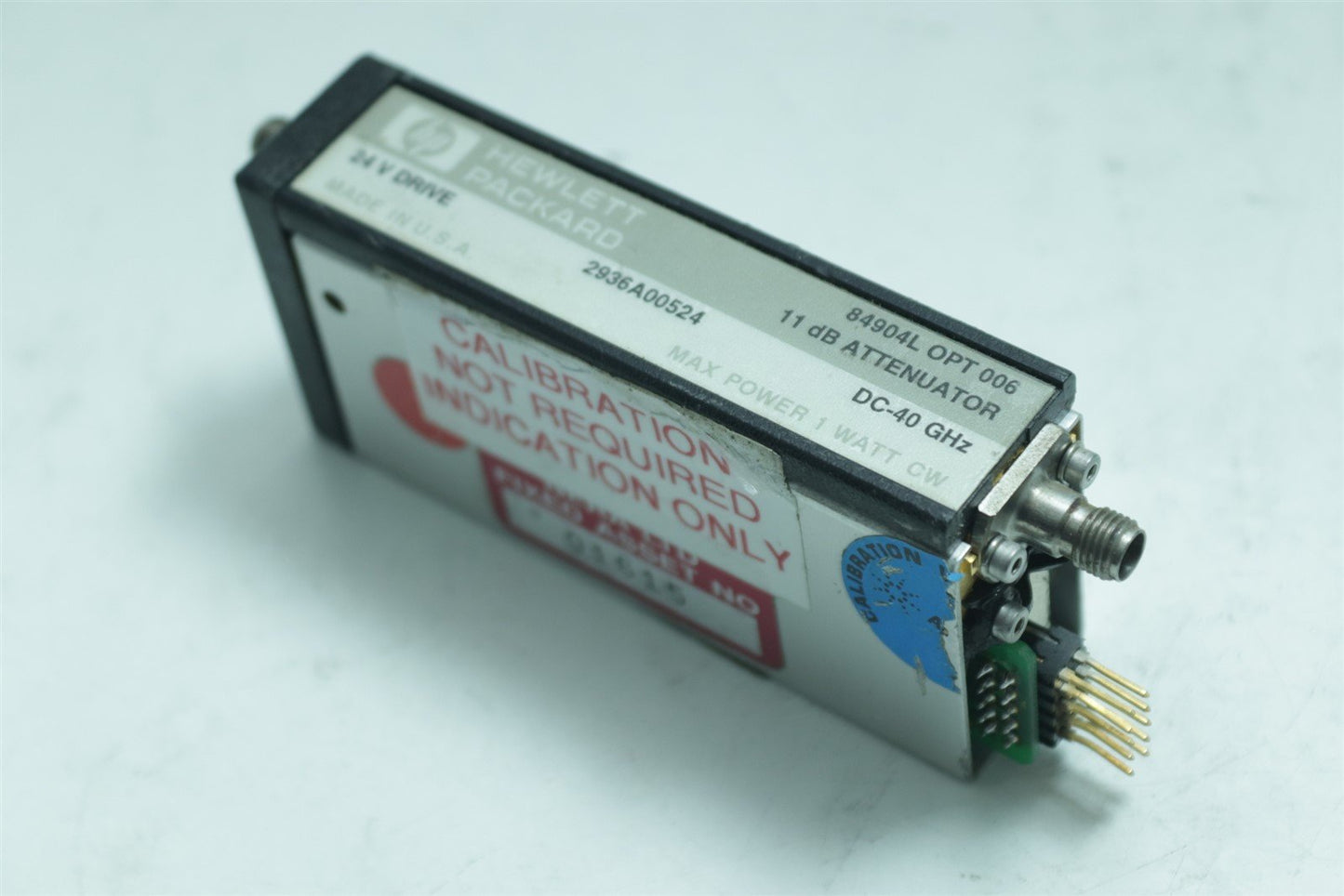 HP Agilent 84904L OPT 006 Step Attenuator 11dB DC-40GHz TESTED