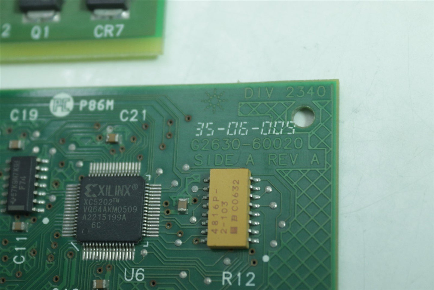 HP Agilent Adjust detector PCB Detector A/D interface G2630-00430 G2630-60020