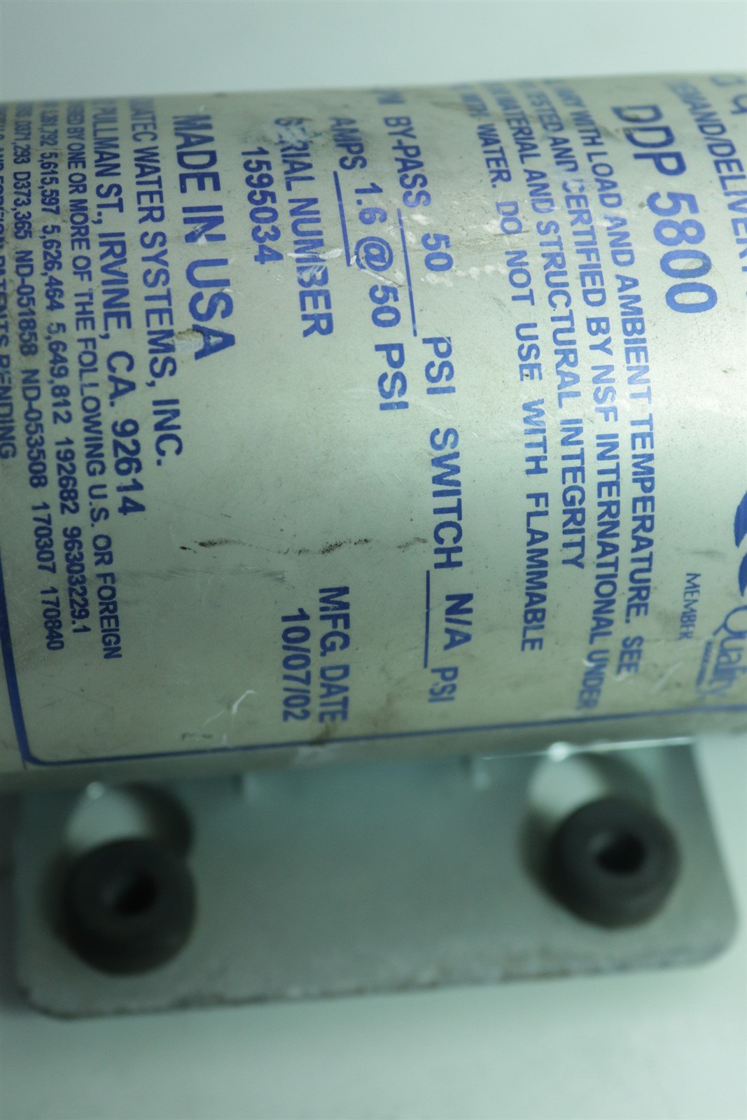 Lumenis M22 Lightsheer Aquatec Cooling Pump DDP 5800