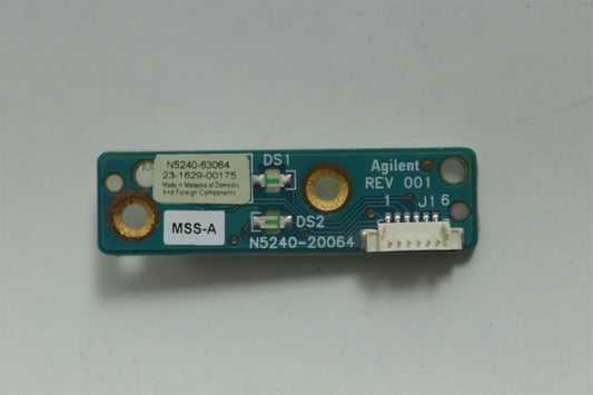 Agilent N5224A 10MHz- 43.5GHz Network Analyzer Front Panel Assy