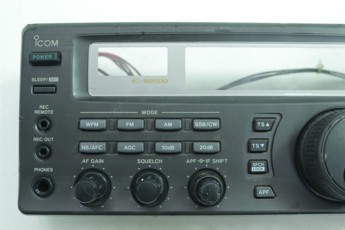 ICOM IC-R8500 Radio Reciever Front Panel Assy