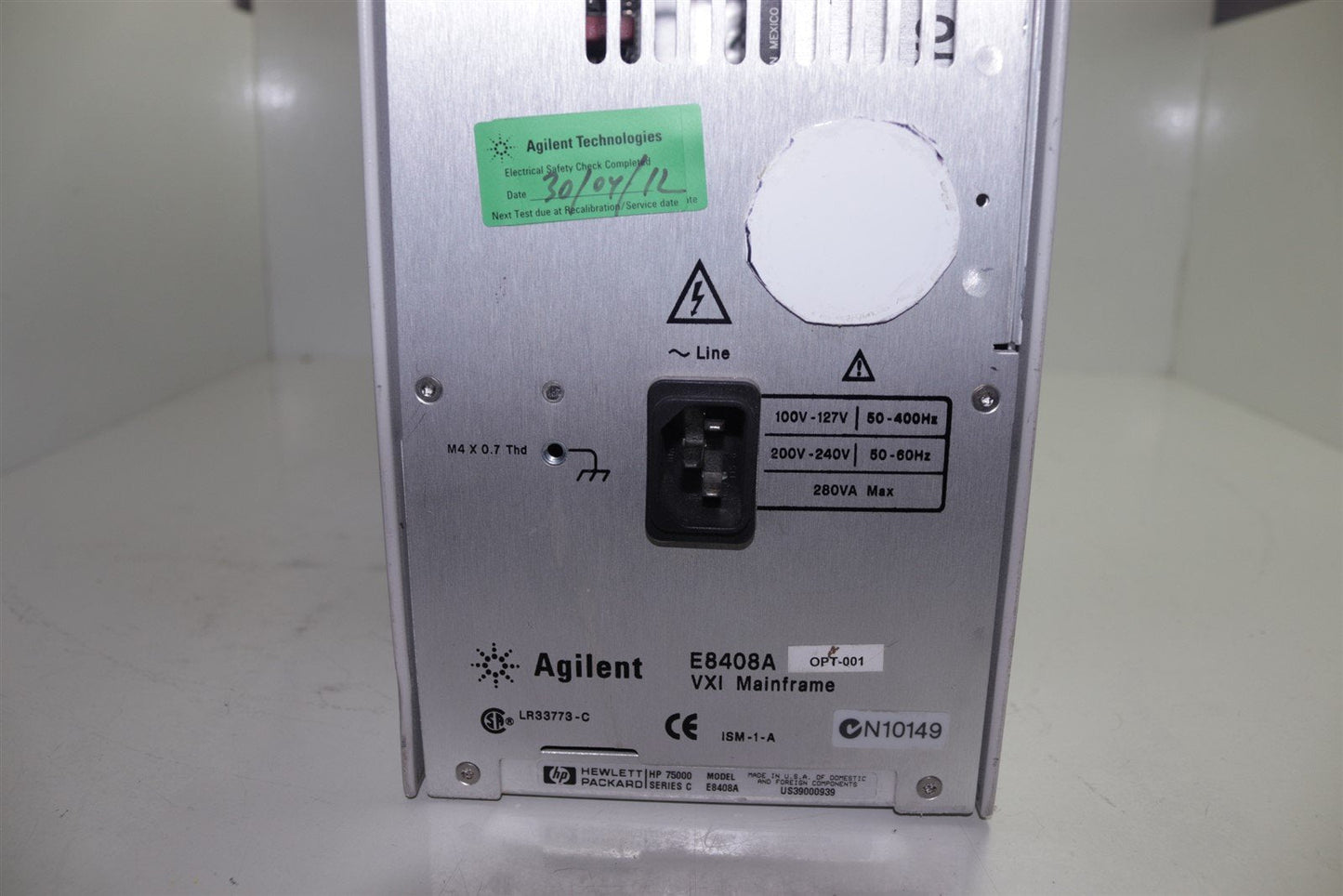 Agilent E8408A MainFrame w/ E8491B 89605B E2731B & E1439C Modules