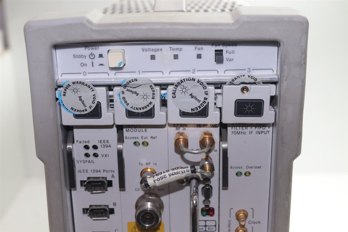 Agilent E8408A MainFrame w/ E8491B 89605B E2731B & E1439C Modules