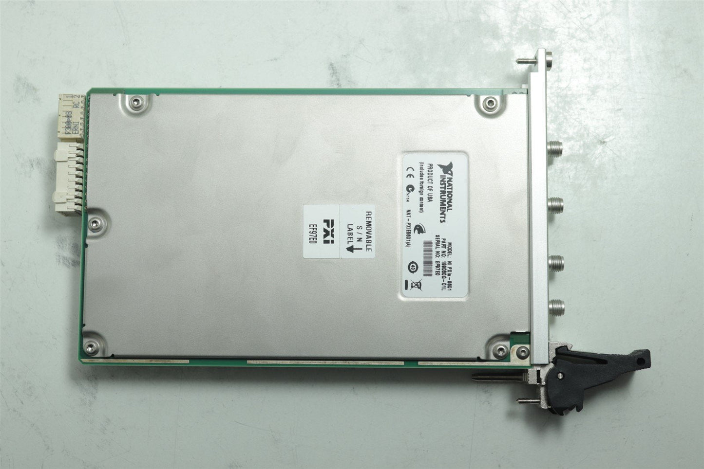 National Instruments NI PXIe-5601 RF Downconverter 10 MHz to 6.6 GHz TESTED