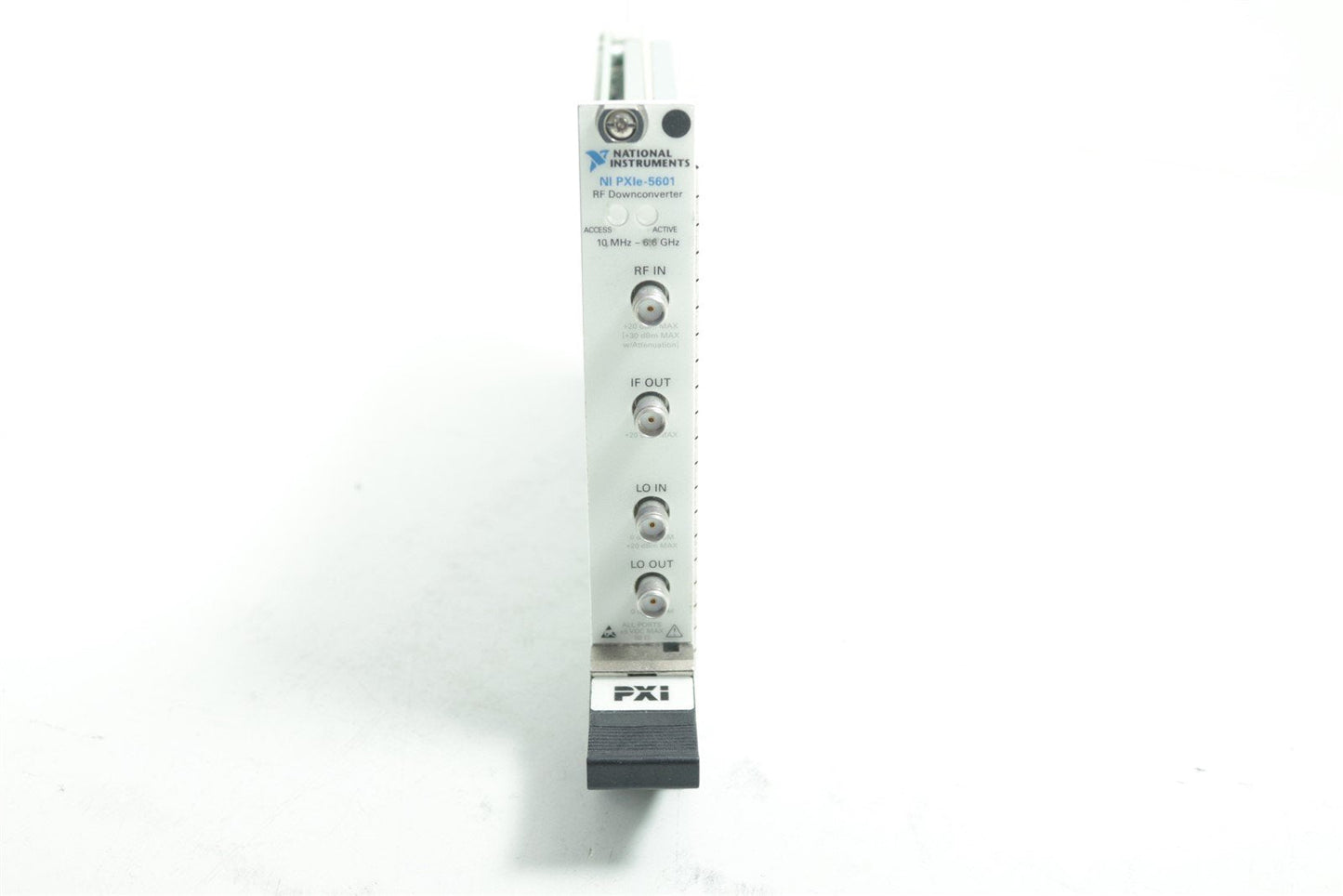 National Instruments NI PXIe-5601 RF Downconverter 10 MHz to 6.6 GHz TESTED