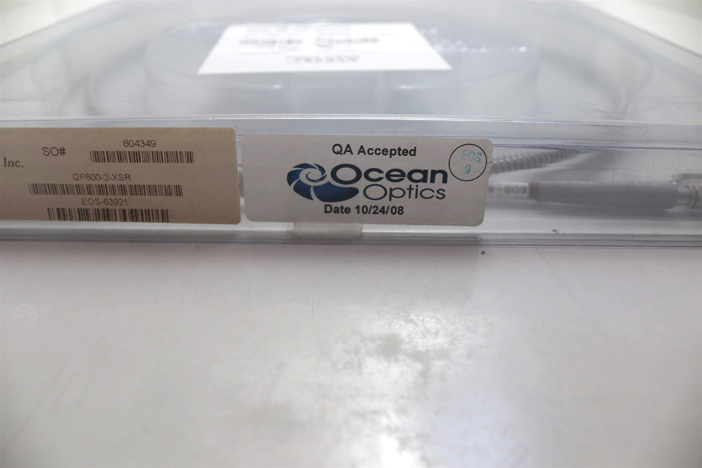Ocean Optics Fiber Optic Cable Stainless-Steel 2m QP600-2-XSR For Spectrometer