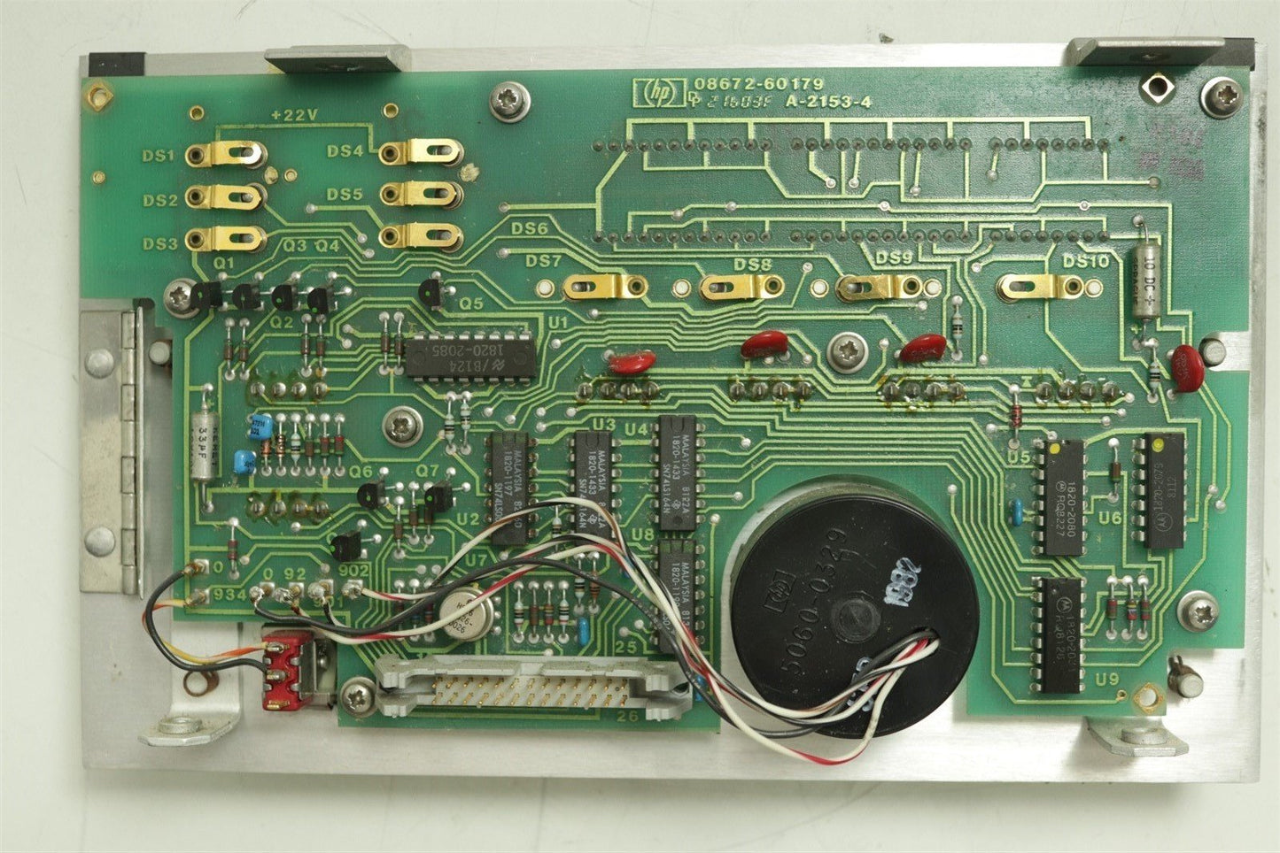 HP Agilent 8672A Signal Generator 2-18GHz Front Panel Assy 08672-60179