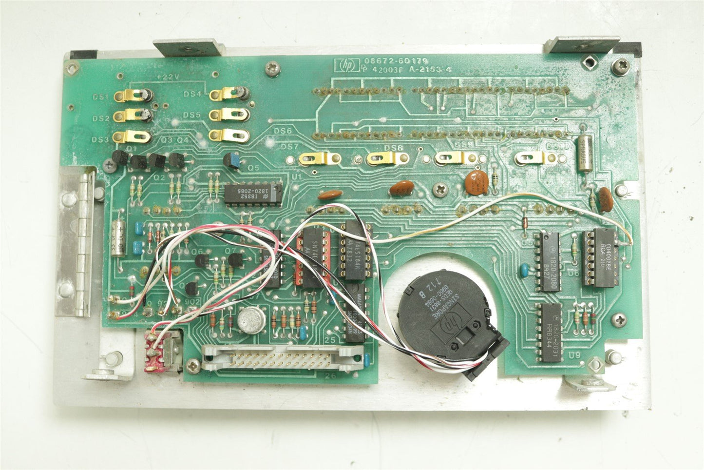 HP Agilent 8672A Signal Generator 2-18GHz Front Panel Assy 08672-60179