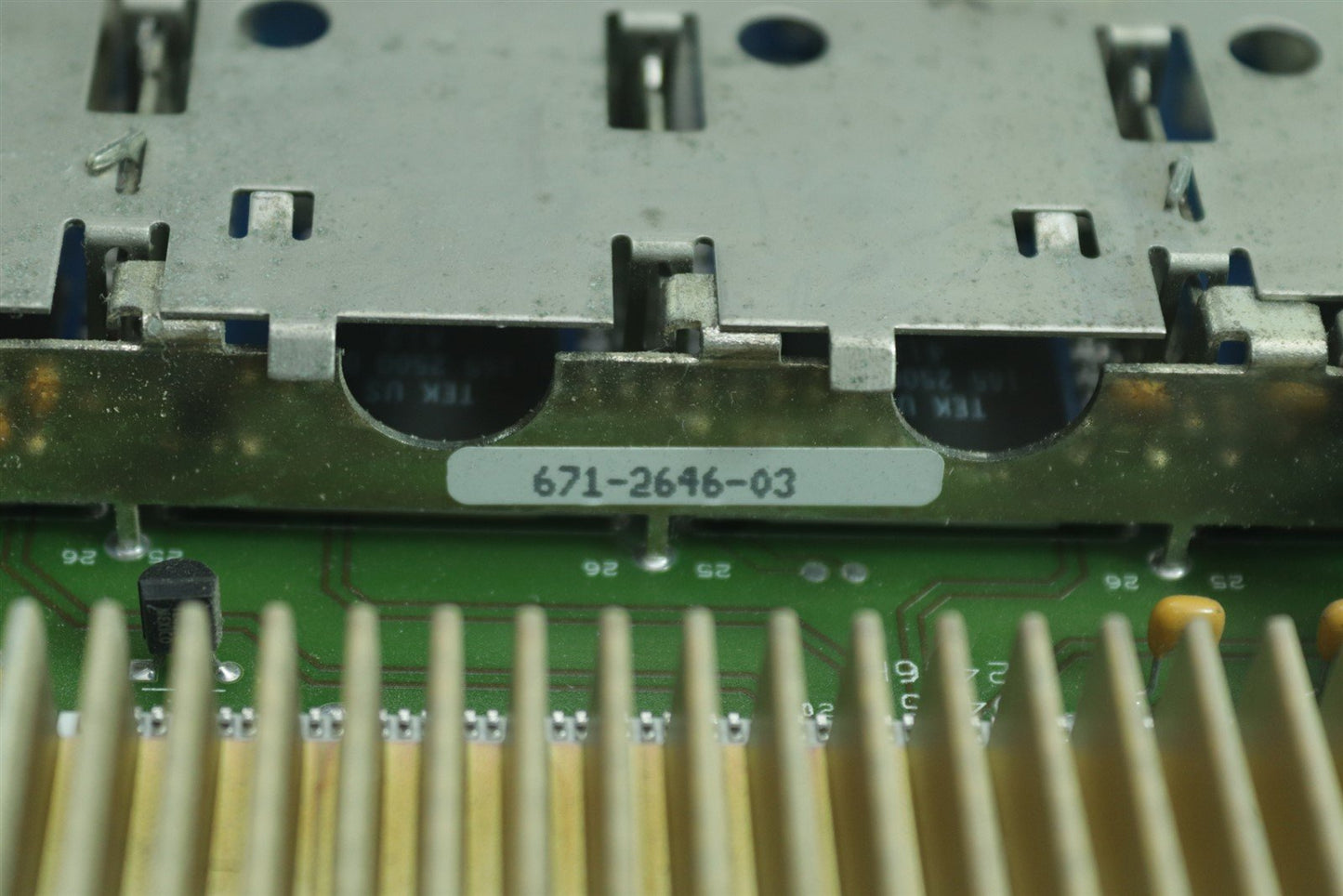 Tektronix TAS-485 671-2646-04 Connections Board H2446H Q9A-1508-01