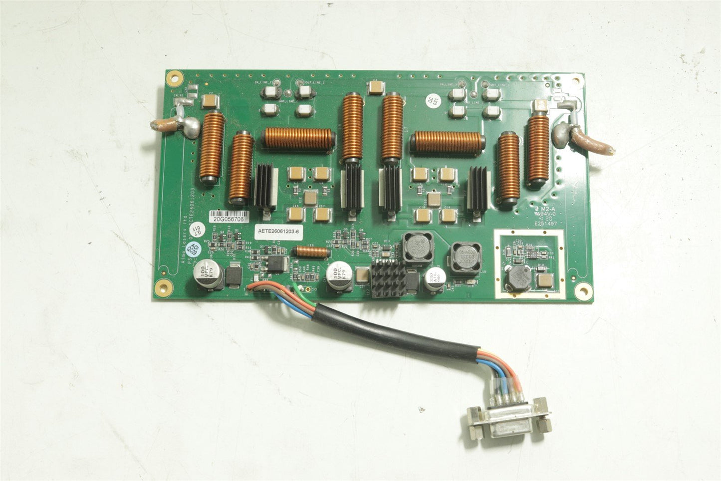 Alma Lasers M2-A Coupling Model E251497 PCB