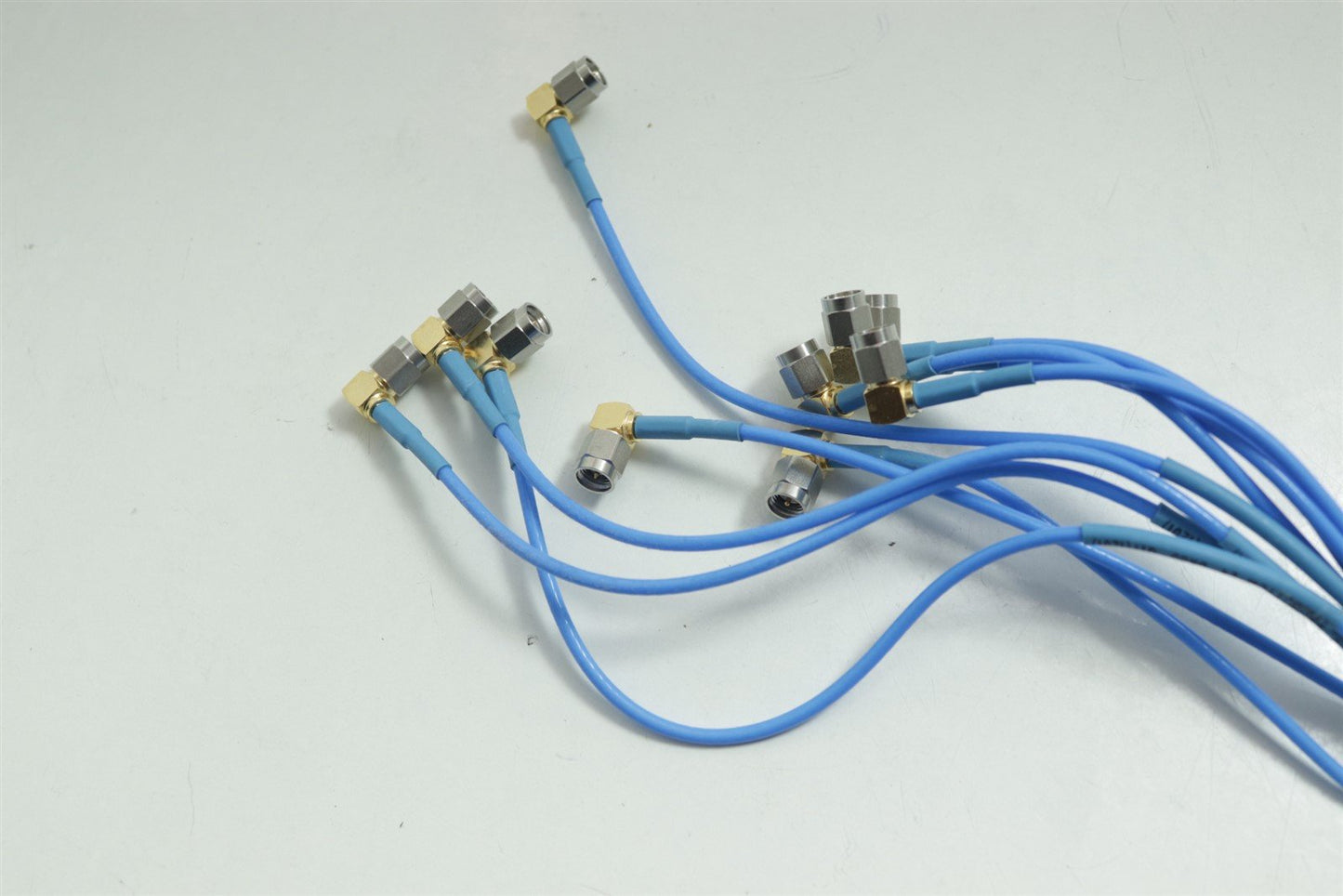 Lot of 7 SMA to BNC Teflon Silver Coated High power Coaxial Cable