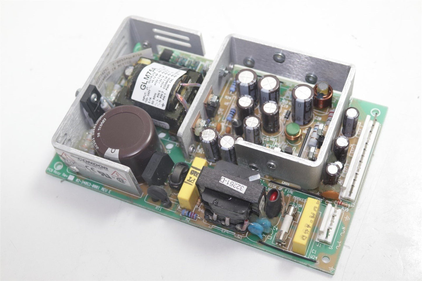 Medtronic Condor DC Power Supply GLM75A Assy 02-34053-0001 I:100-240vO:5.1,+-12v