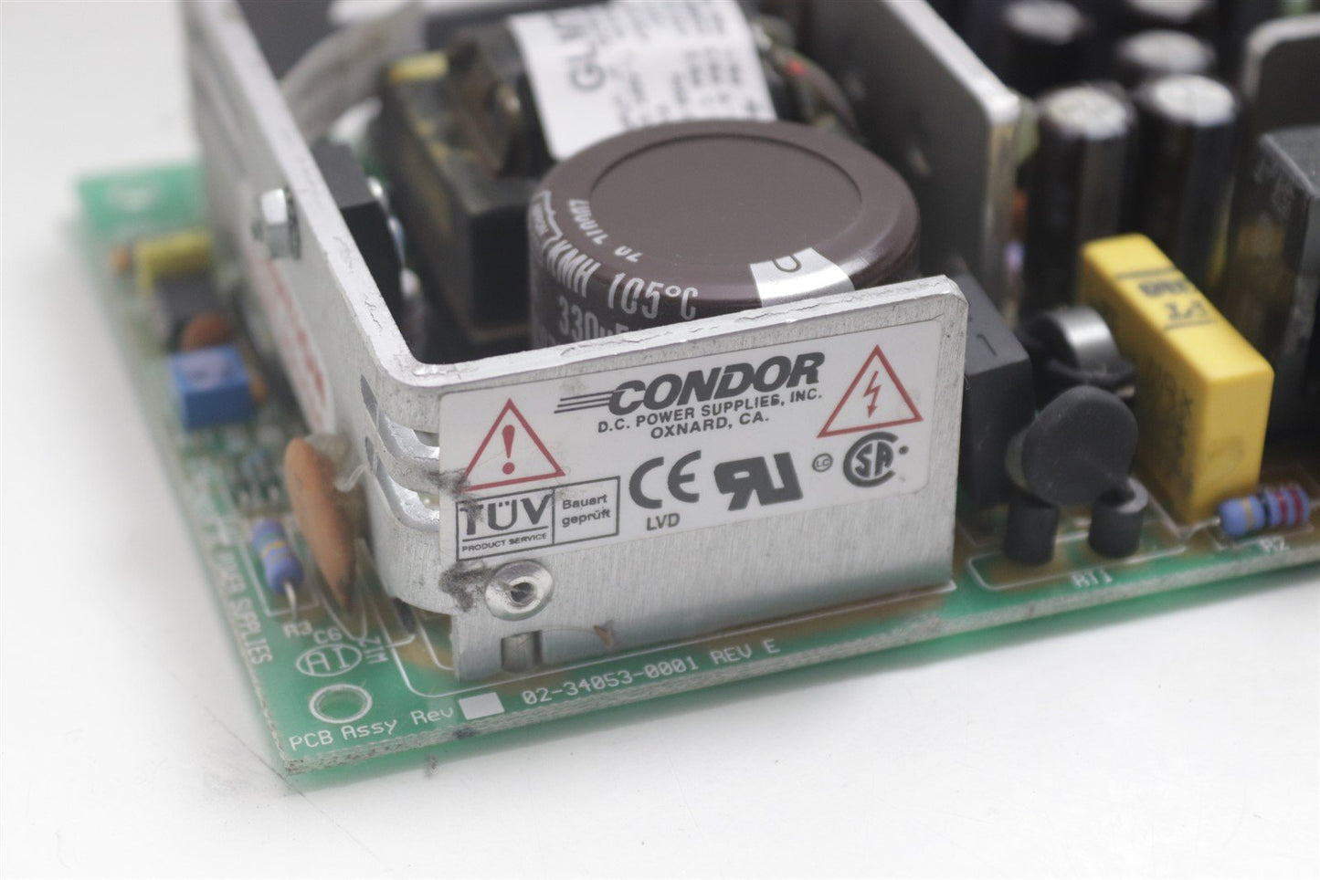 Medtronic Condor DC Power Supply GLM75A Assy 02-34053-0001 I:100-240vO:5.1,+-12v