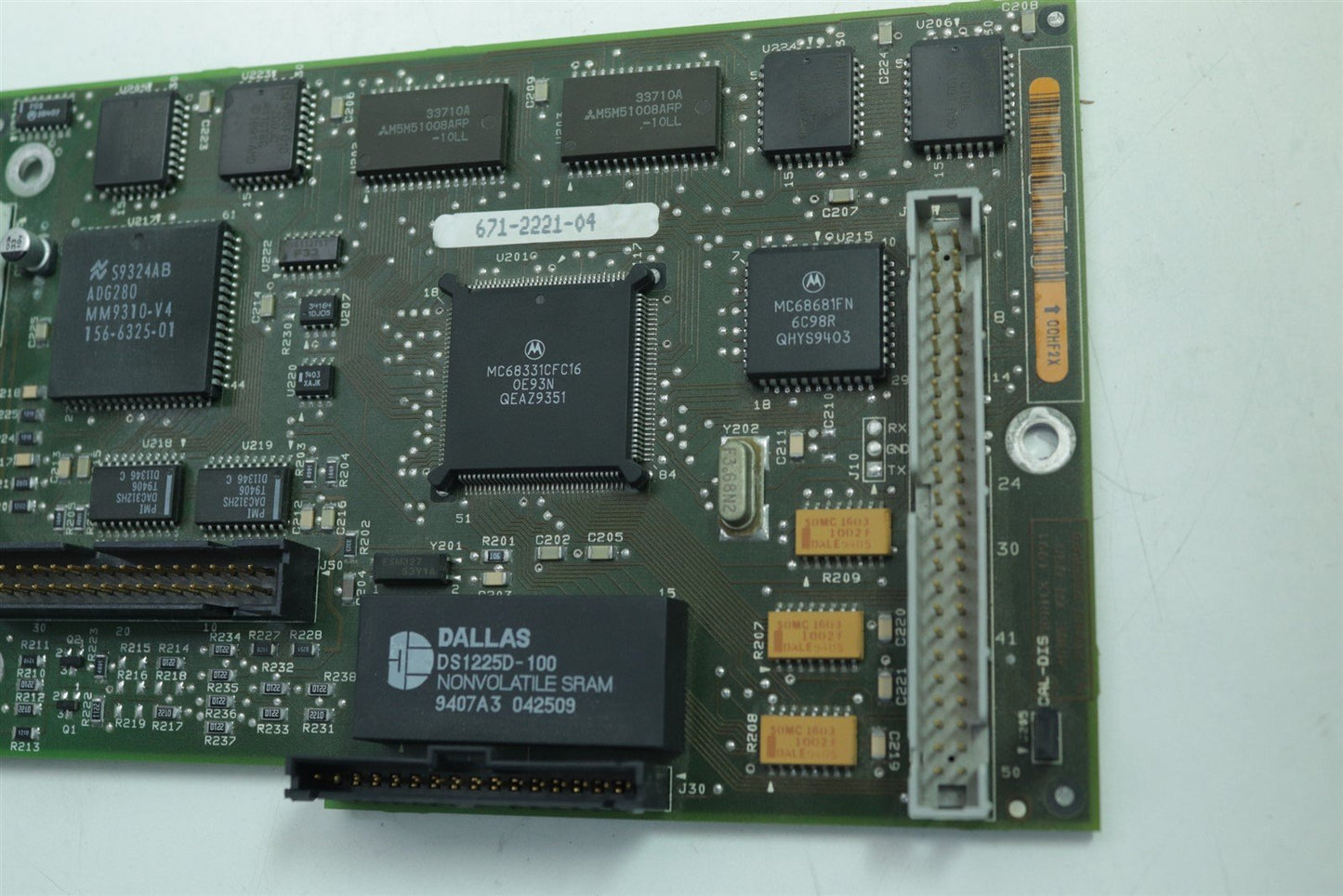 Tektronix TAS-485 671-2646-04 Connections Board H2446H Q9A-1508-01