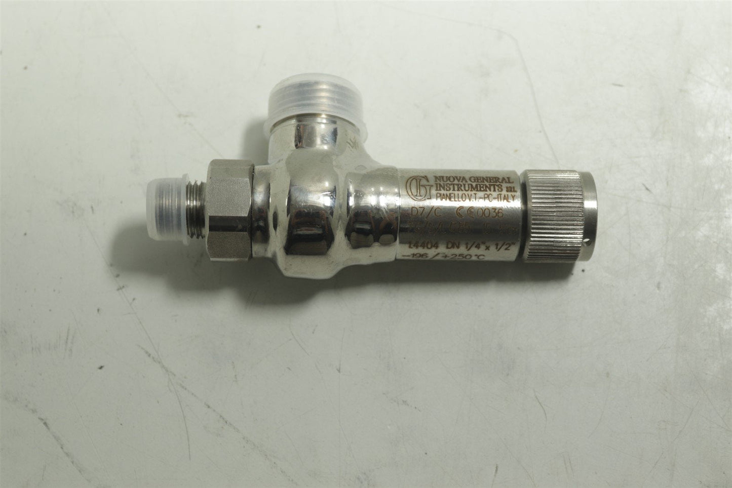 Nuova General Instruments Pianello Stainless Steel Safety Valve