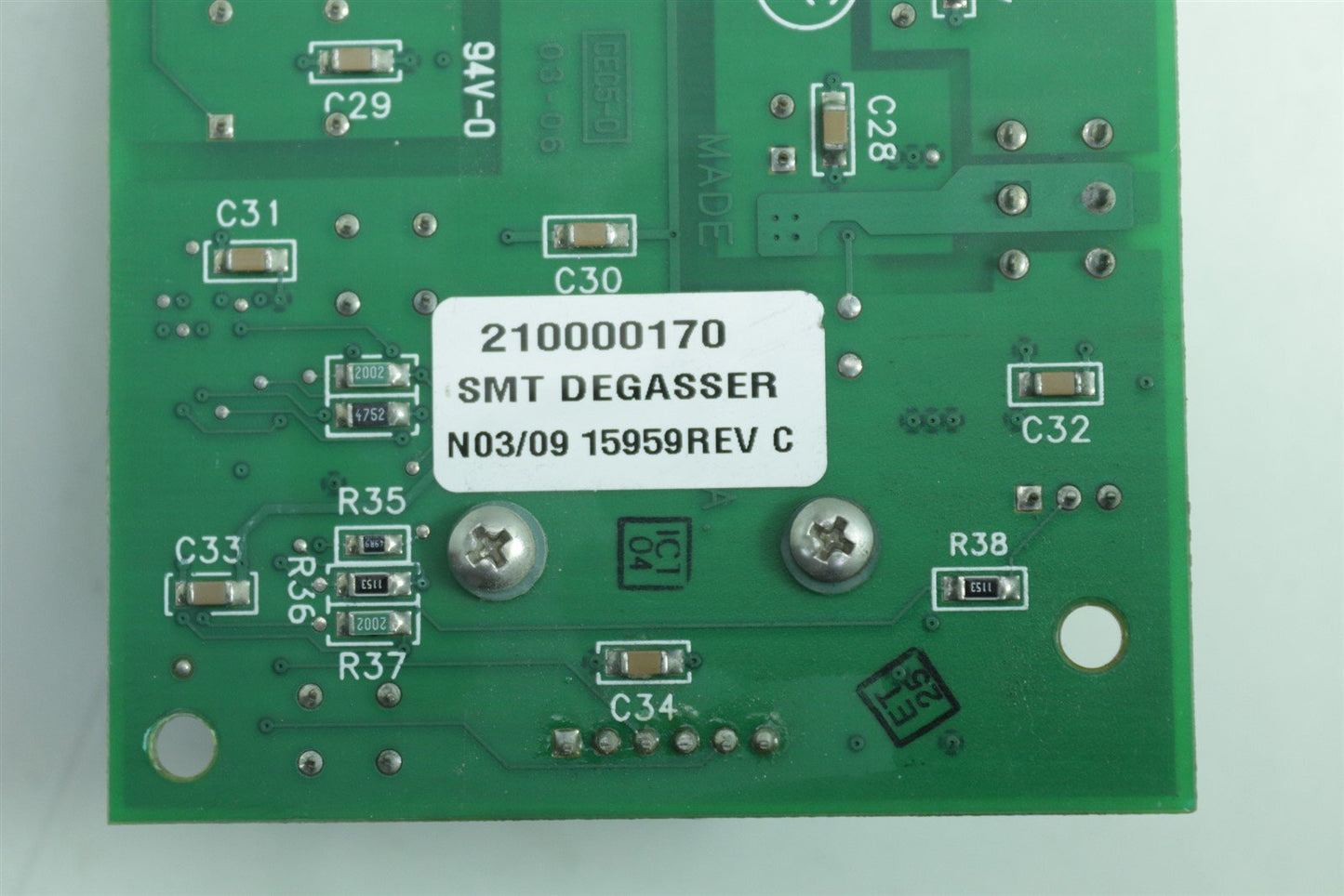 Waters Alliance 2695 SMT Degasser Board 210000170