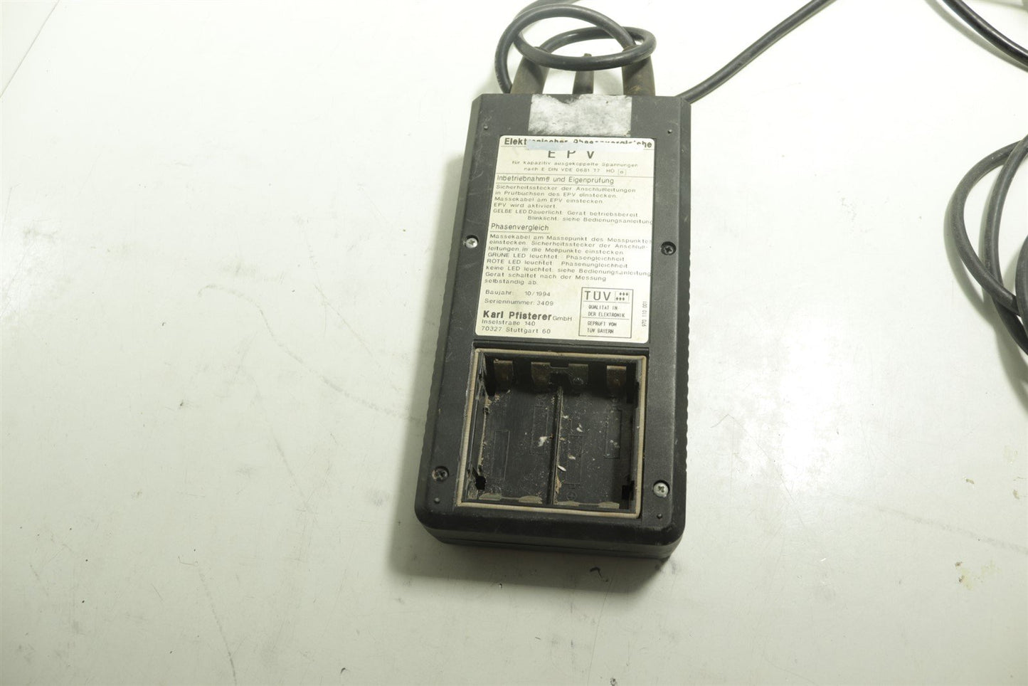 Karl Pfisterer 970-110-001 Elektronischer As Is