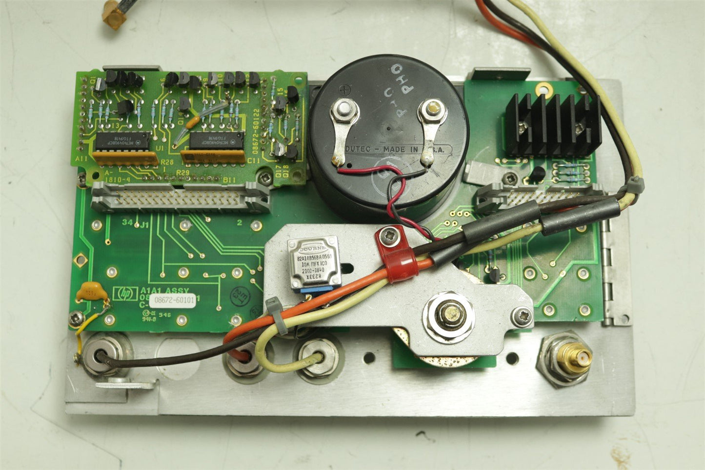 HP Agilent 8672A Signal Generator 2-18GHz Front Panel Assy 08672-60101