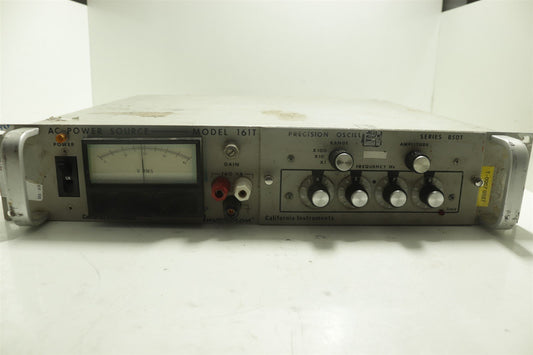 California Instruments AC Power Source 161T + Precision Oscillator 850T