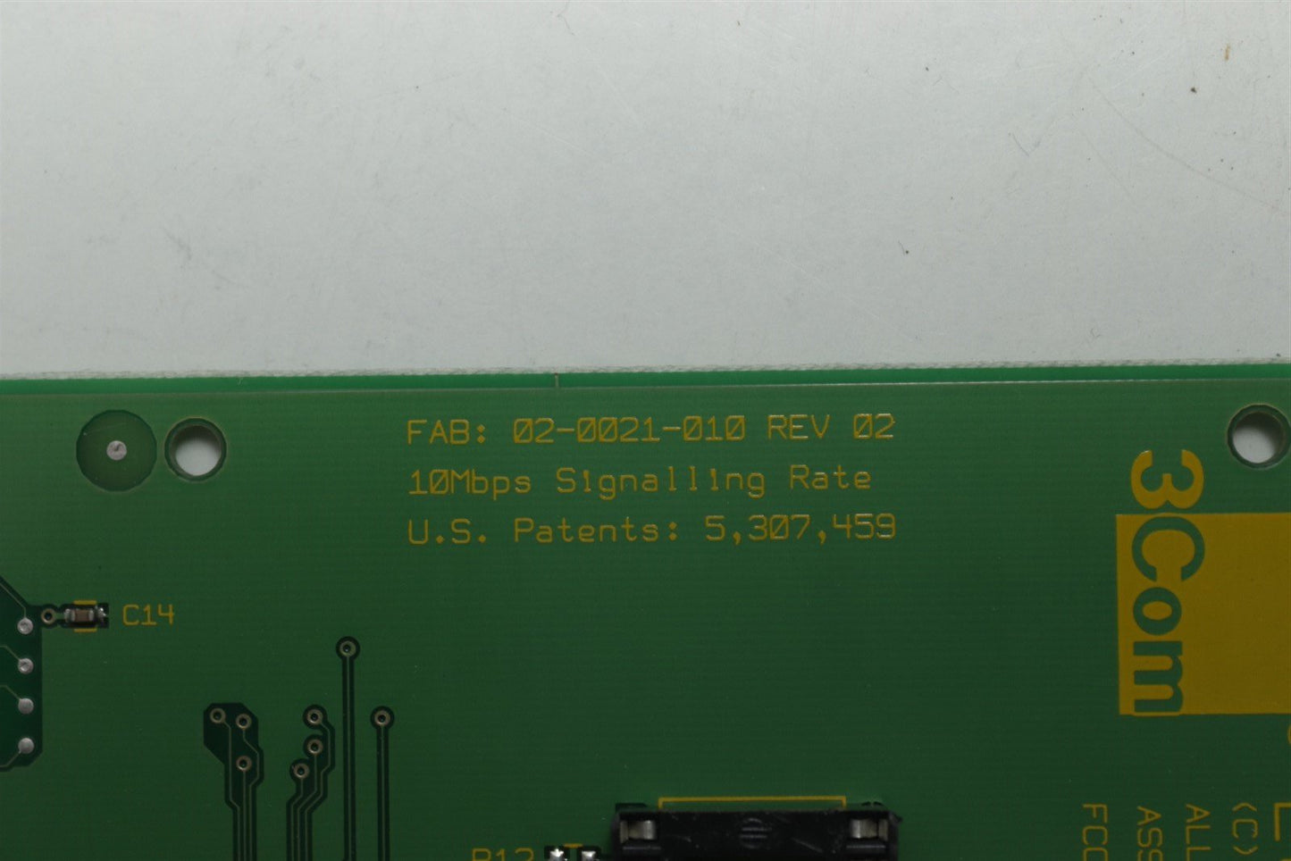 3COM Etherlink III Network Card 3C509B-Combo Assy 03-0021-010 REV-B