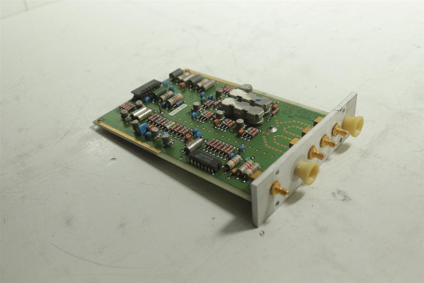 Gigatronics 12000A Microwave Synthesizer Front Panel Assy