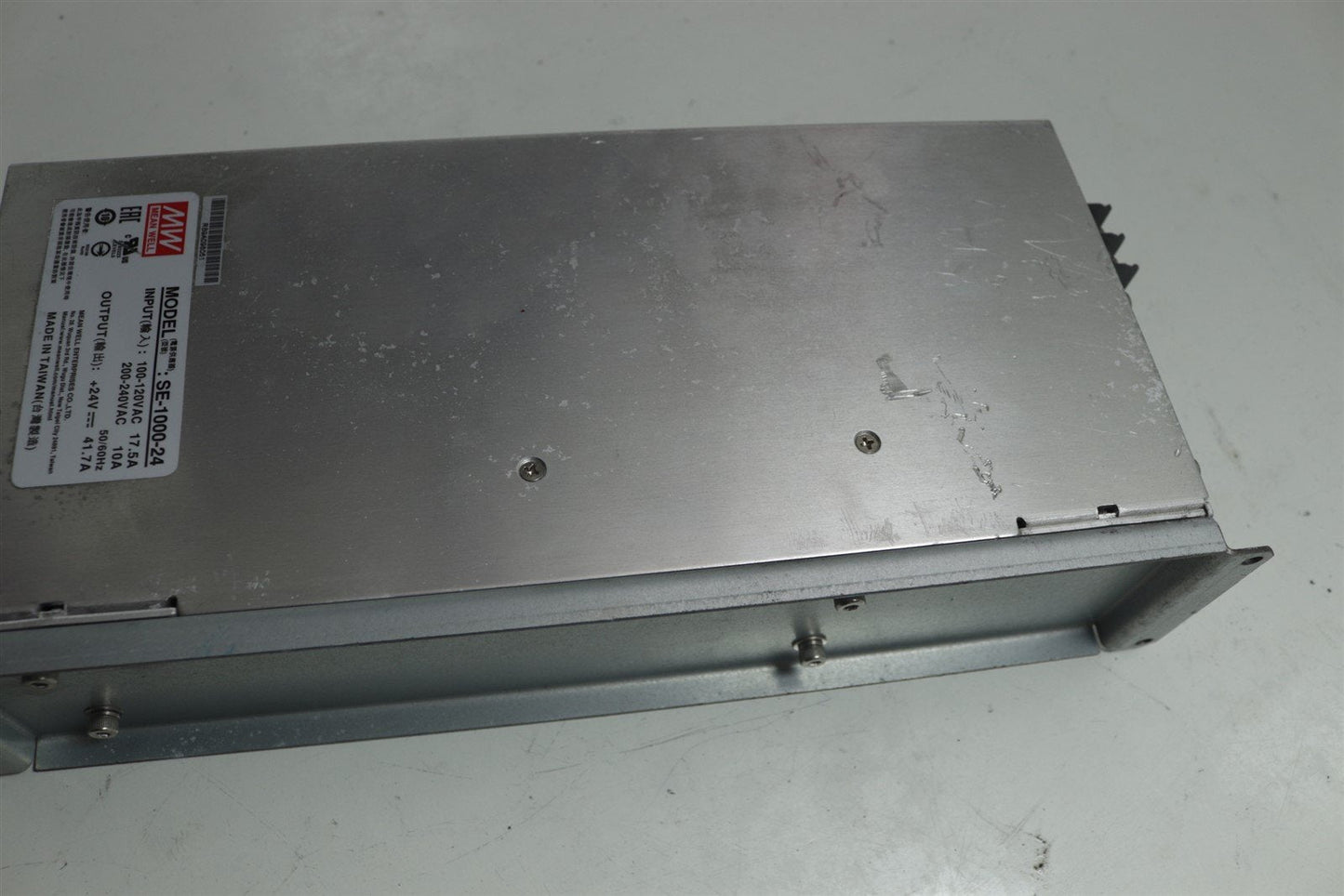 Mean Well AC to DC Power Supply Single Output 24VDC 41.7Amp SE-1000-24