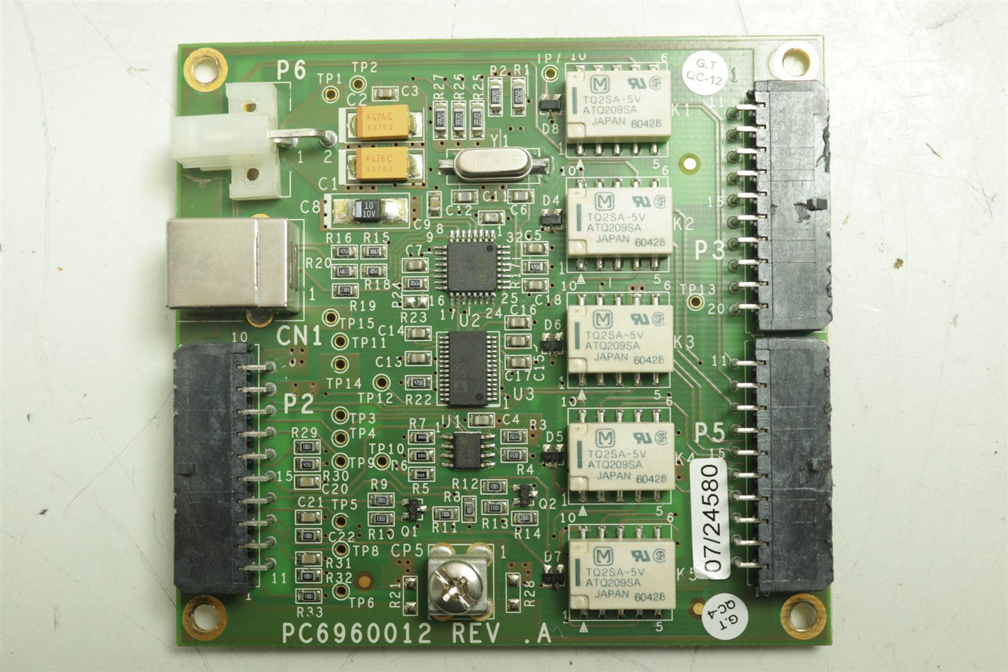 LUMENIS LightSheer RF Relay Board PC6960012 REV. A ED6960001-A