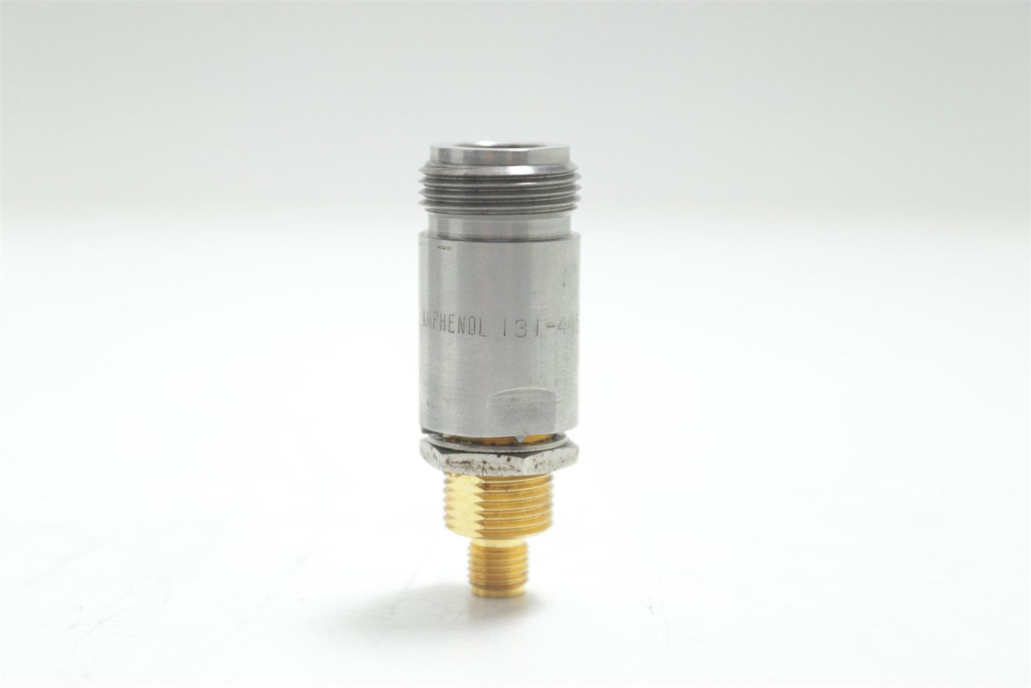 X2 HP Agilent Keysight Amphenol 131-445 SMA to N-Type connector Adapter