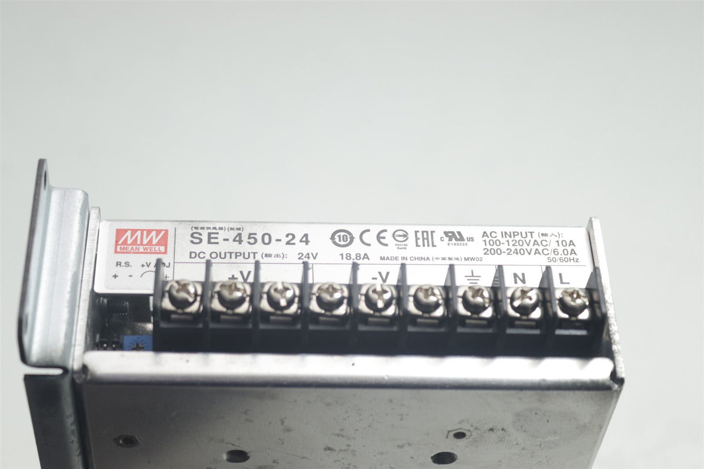 Mean Well AC to DC Power Supply Single Output 24VDC 41.7Amp SE-1000-24