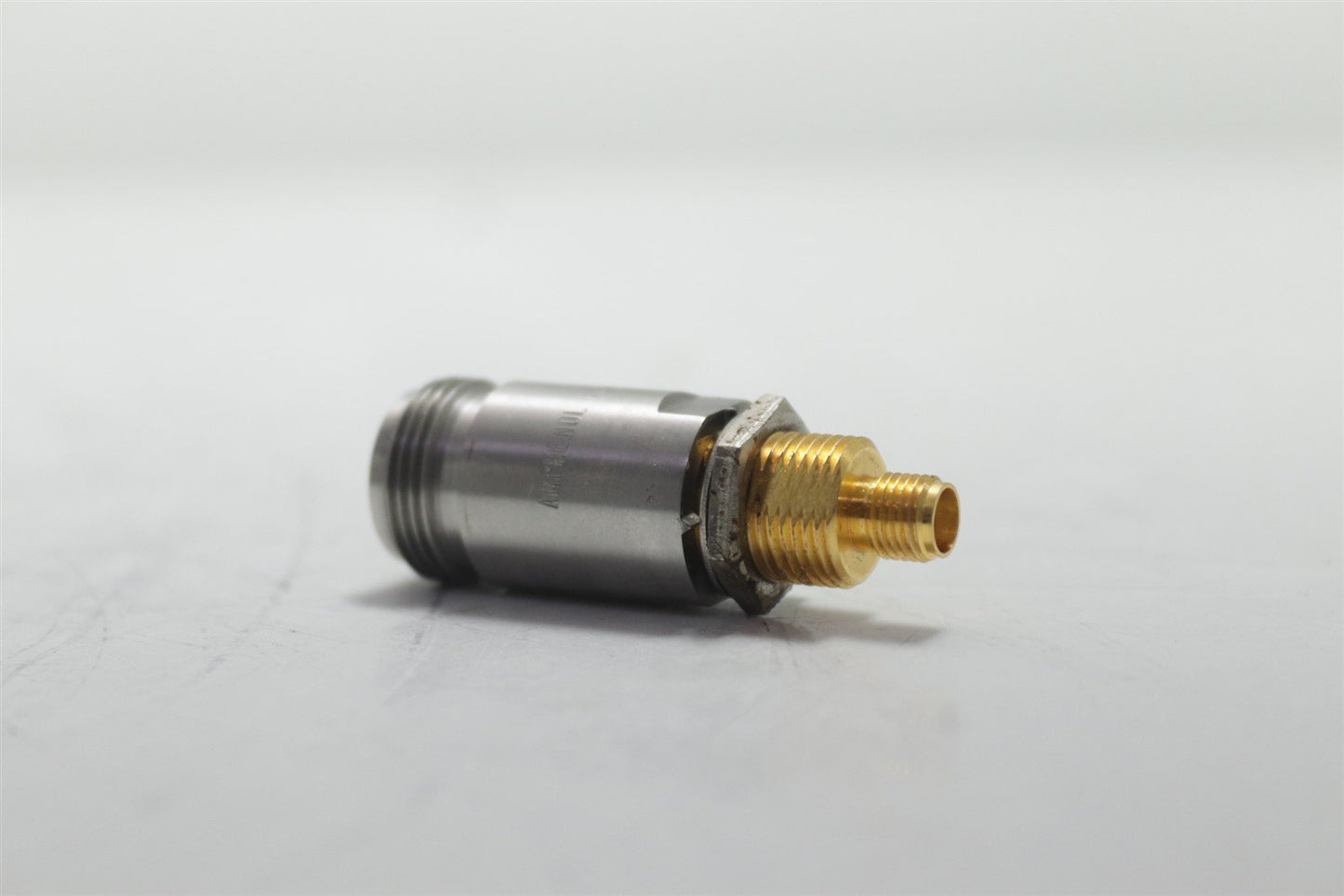 X2 HP Agilent Keysight Amphenol 131-445 SMA to N-Type connector Adapter