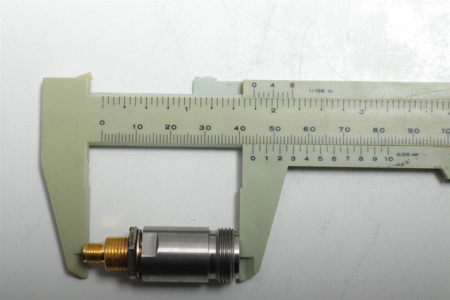 X2 HP Agilent Keysight Amphenol 131-445 SMA to N-Type connector Adapter