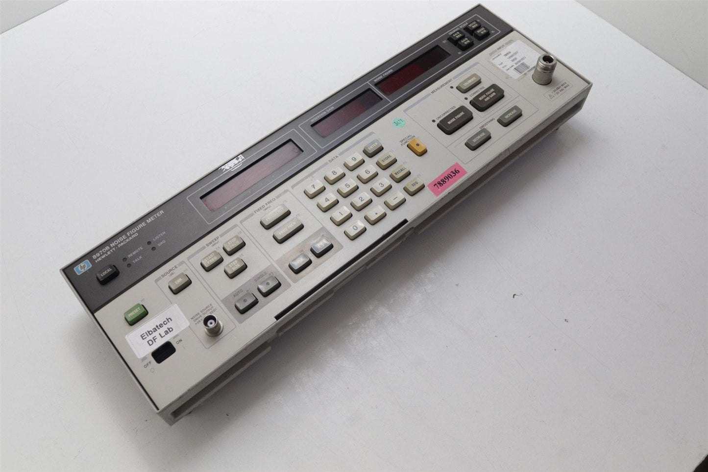HP Agilent 8970B Noise Figure Meter Front Panel Assy