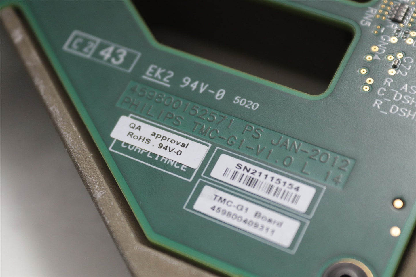 Philips CT Detector Module TMC-G1 Board 459800409311