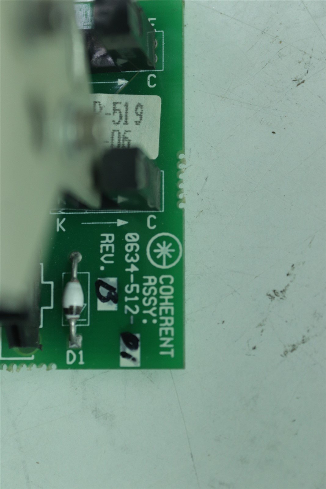 Lumenis Coherent Laser Plate Assy 0634-512-01-c