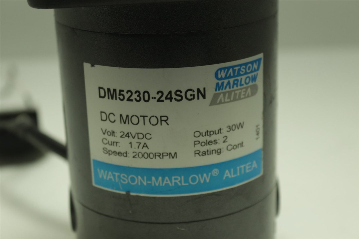 Watson Marlow Suction Motor for Versapulse 120H