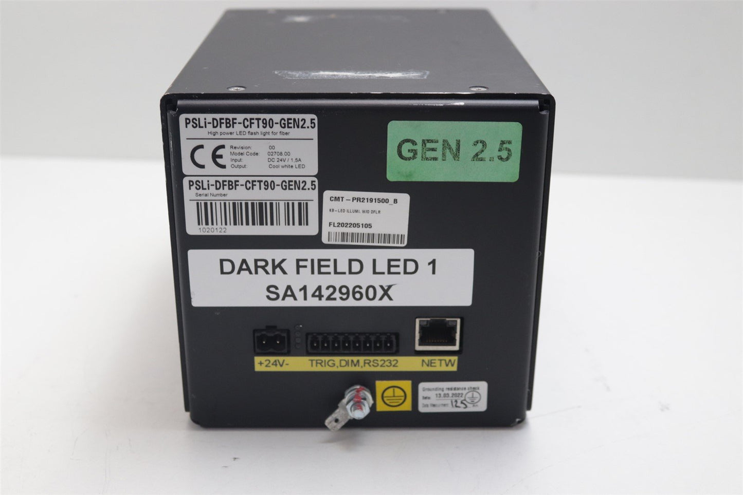 PSLi-DFBF-CFT90-GEN2.5 Dark Field High Power LED Flash Light for Fiber 02708.00