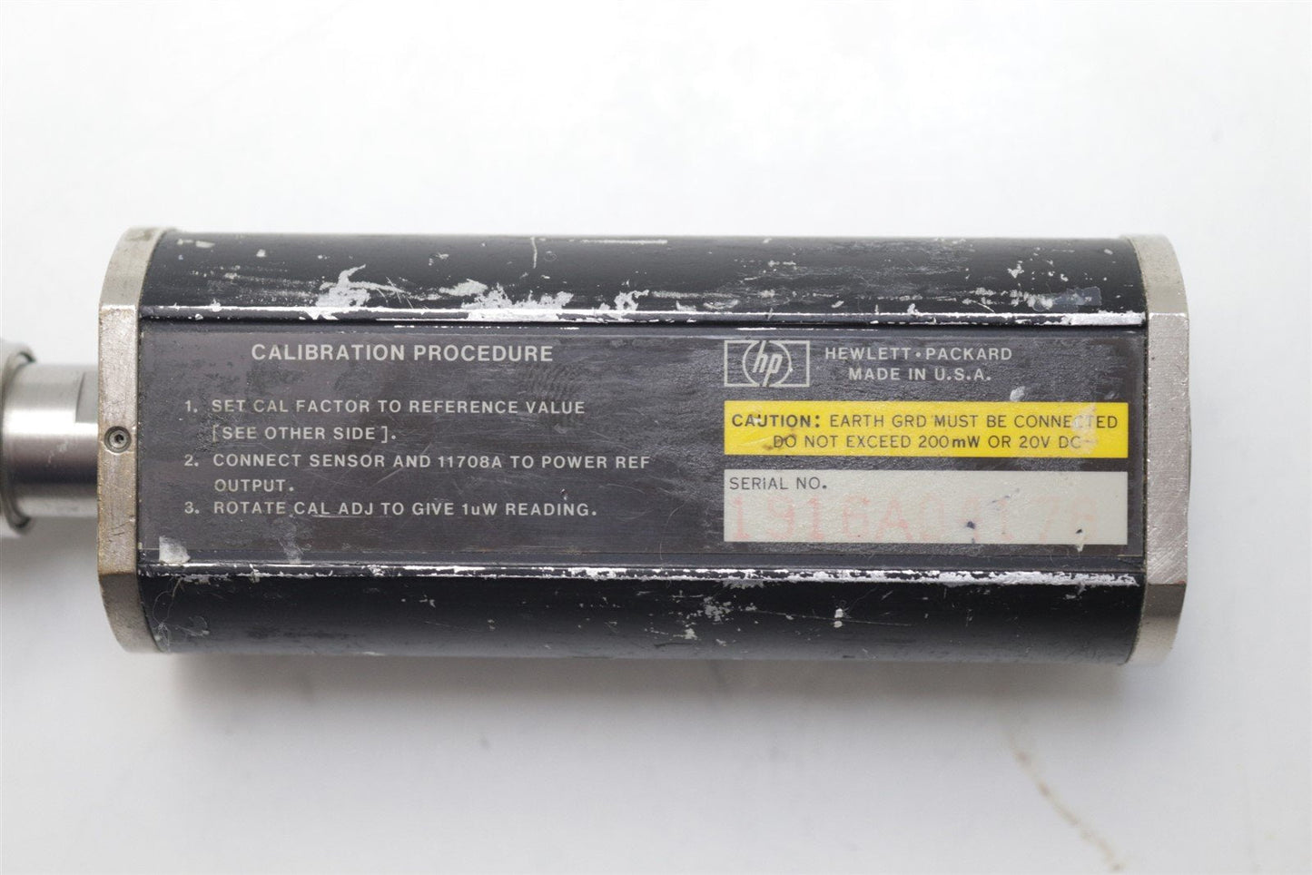 Keysight Agilent 8484A Power Sensor 50Ω 0.3nW - 10uW Tested