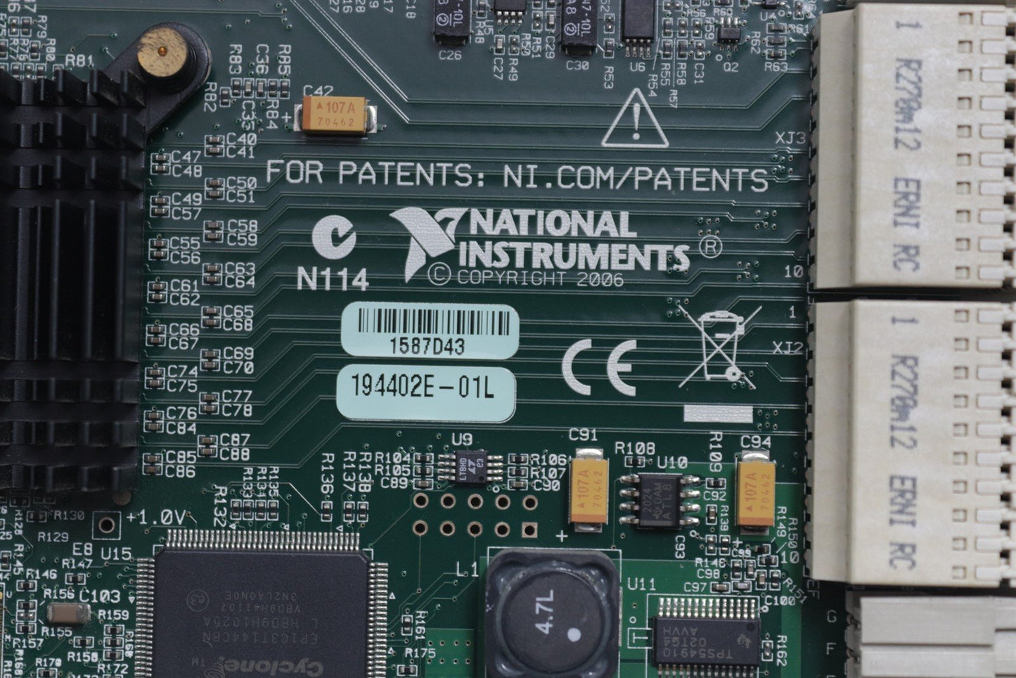 National Instruments NI PXIe-8360 MXI-Express Interface Card