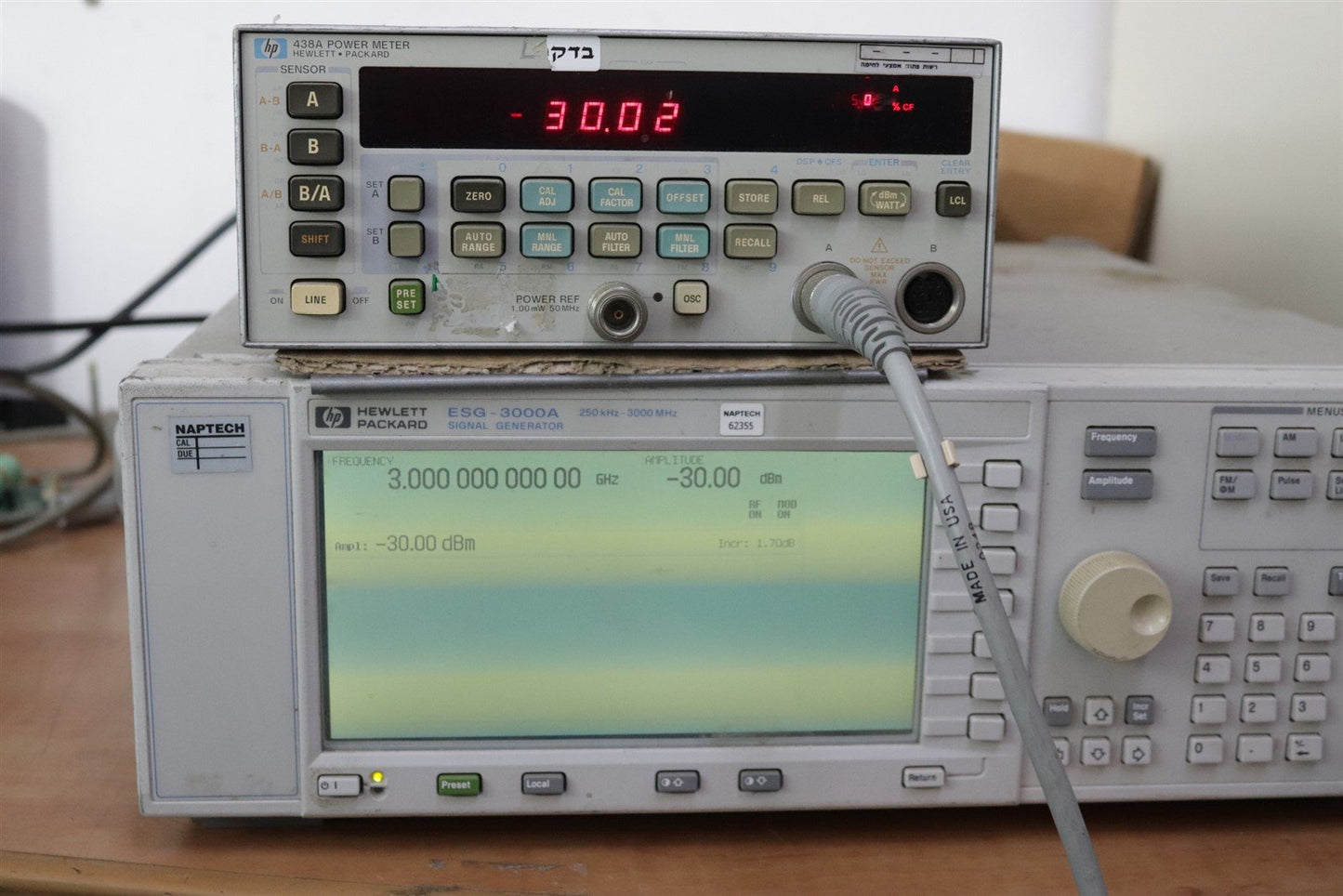 Keysight Agilent 8484A Power Sensor 50Ω 0.3nW - 10uW Tested