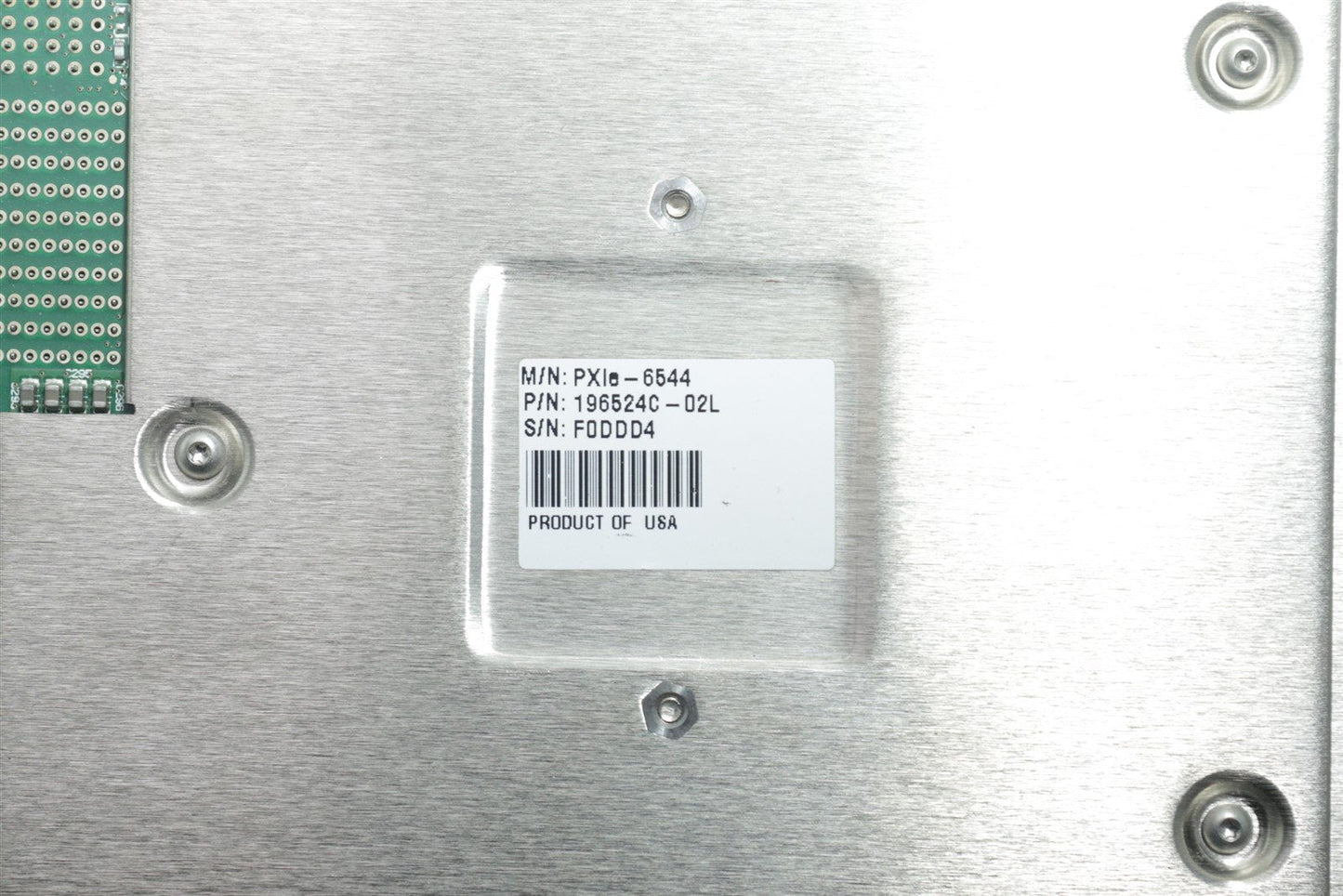 National Instruments NI PXIe-6544 PXIe 100 MHz Digital Waveform I/O