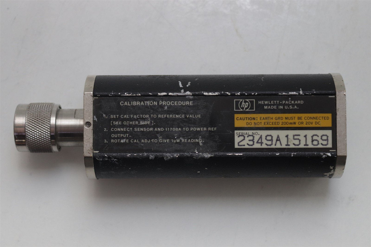 Keysight Agilent 8484A Power Sensor 50Ω 0.3nW - 10uW Tested