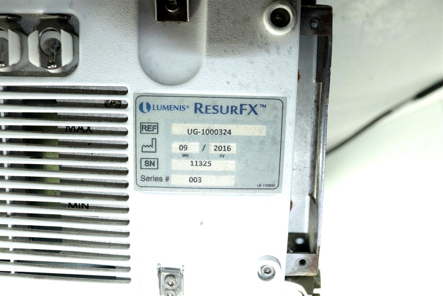 Lumenis M22 Resurfx Module Aquarius Top Assy SA-1121480-F UG-1000324